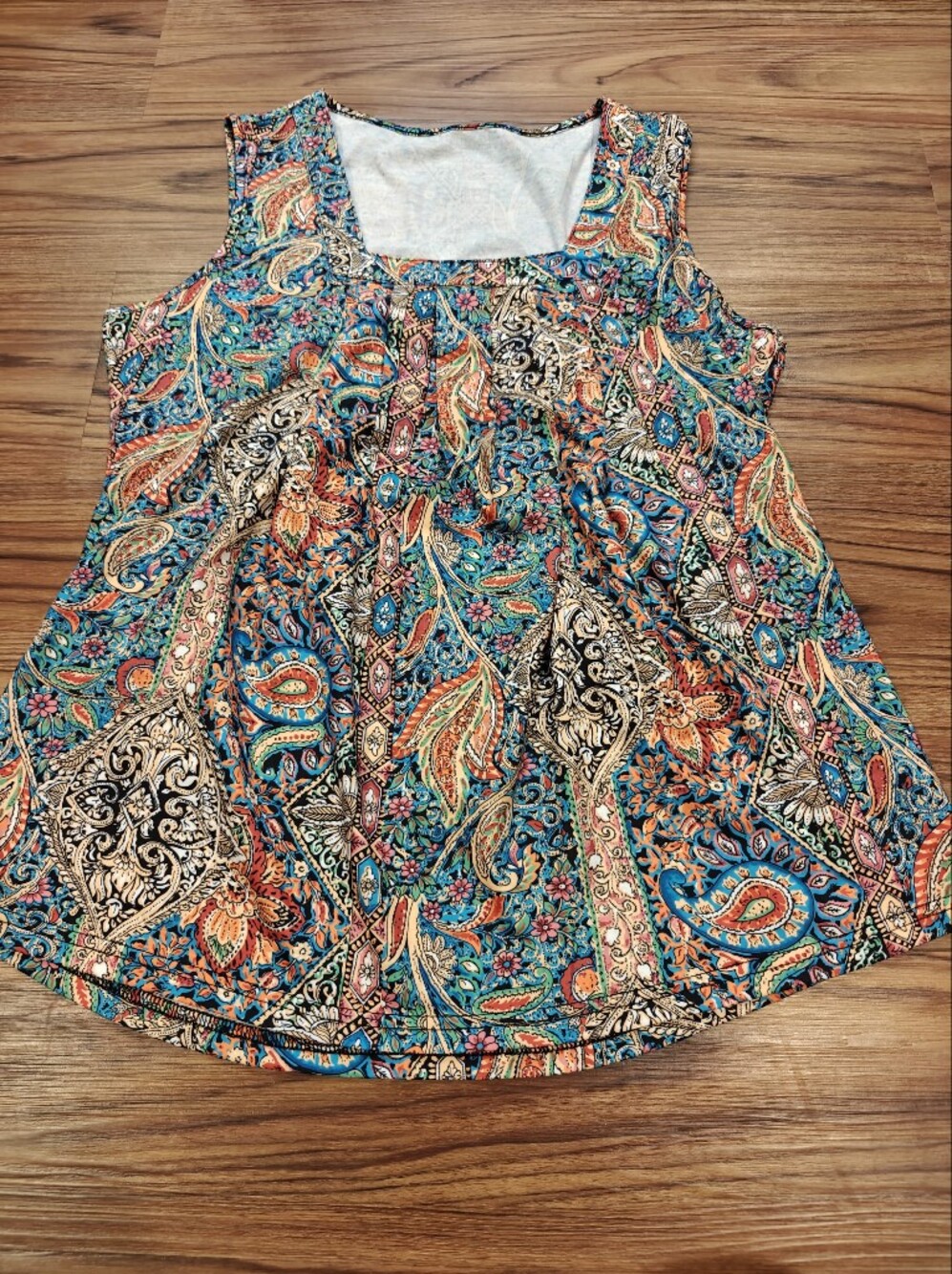 LG Boho Paisley Colorful Shirt